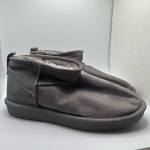 CUSHIONAIRE Women's pull on boot  10 GRAY